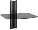 OMNIMOUNT TRIA 1 B Tria 1-Shelf Wall Furniture System (Black)