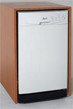 AVANTI DWE1812W Built-In 18 DISHWASHER with 4 AUTO CYCLES White
