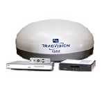 TracVision R6DX Premiere In-motion Satellite TV Antenna System for HDTV Black