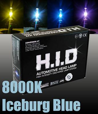 TView T9007-8000K OFF ROAD 9007 HID HEADLIGHT KIT WITH WATER PROOF BALLAST 8000K