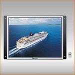 TView TRP1577 15 Inch 1024 x 768 RGB RAW Custom Mount LCD Monitor W/ VGA & RCA INPUT