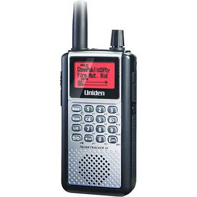 Uniden BCD-396XT APCO-25 capable Portable TrunkTracker IV