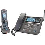 Uniden DECT4096 Dect 6.0 2-Line Expandable Corded/Cordless Telephone With Digital Answering System And Caller ID - 1 Handset 