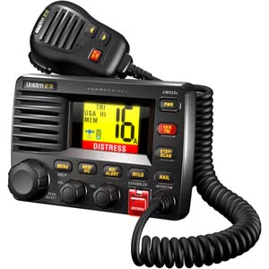Uniden UM-625C GPS Intuitive Fixed Mount VHF/Dual Zone Loud Hailer Marine Radio - White