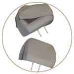Vizualogic 7 Inch Headrest Security Covers 1995-2003 GM, GMC, Cadillac, H 2 (2 ea)