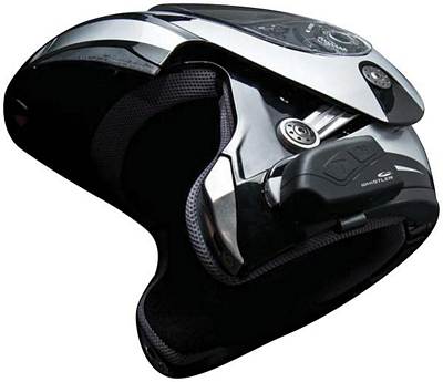 Whistler BT-2200 Motorcycle Bluetooth Headsets for Open Face Helmets (Rider-to-Passenger) 