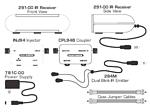 Xantech 17294RP IR OVER COAX DLP / CRT SHELF-TOP IR RECEIVER KIT