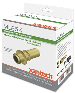 Xantech ML85K LCD/CFL Proof Micro Link IR Receiver Kit