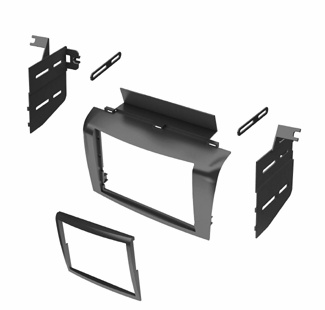 XScorpion MAZ-K0409DD 04-09 Mazda 3 Car Stereo Dash Kit Car Stereo Dash Kit