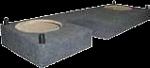 XScorpion X6461-12 Dual 12 Inch Down Fire 07+ TOYOTA TUNDRA CREW CAB Custom Subwoofer Box