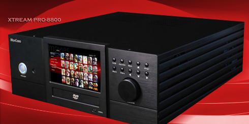 Xtream Media Pro-8800 1.5TB 1080P Full Digital Expandable Media Server with 4 HD outputs over CAT5