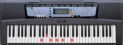 Yamaha EZ-200 Lighted Keyboard with 100 built-in songs and guide lamps that use the Yamaha Education Suite Interactive teaching
