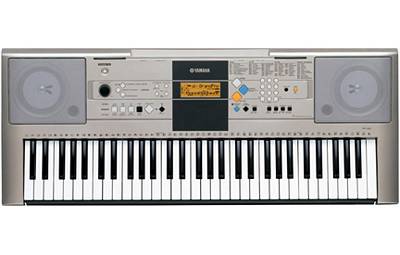 Yamaha YPT-320 FULL SIZE 61-key touch response keyboard that features 482 natural sound Voices
