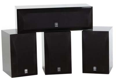 Yamaha NS-AP4400E 3 Piece Center / Rear Surround