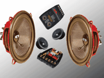 CDT Audio EU-51Neo Euro 5.25 Inch 2 Way Shallow Neo Component Set 140 RMS