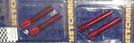 Vibes Red Aluminum Doorlock Replacement Stems