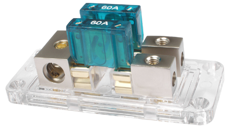 Earthquake FBMX2 3 X 4G in 2 X 8G out MAXI Fused Distribution Block