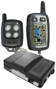 Scytek 2000RS-2W-1-M GALAXY 2000RS-2W-1-M Remote Starters (Manual Transmission With One 2-Way LCD Remote & One 5-Button Remote)