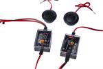 Memphis 15-PR1V2 - 1 Inch 50W RMS PEI Dome Tweeters w/ Crossovers (Pair)
