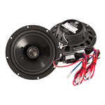 DLS M226 6.5 Inch 50W RMS Shallow 2 Way Coaxial Speakers with In Line Crossovers 100W Max 4 Ohm PAIR