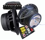 CDT Audio HD-6100iEX 6.5 190 RMS 2 Way Component Coaxial Speakers 4 Ohm